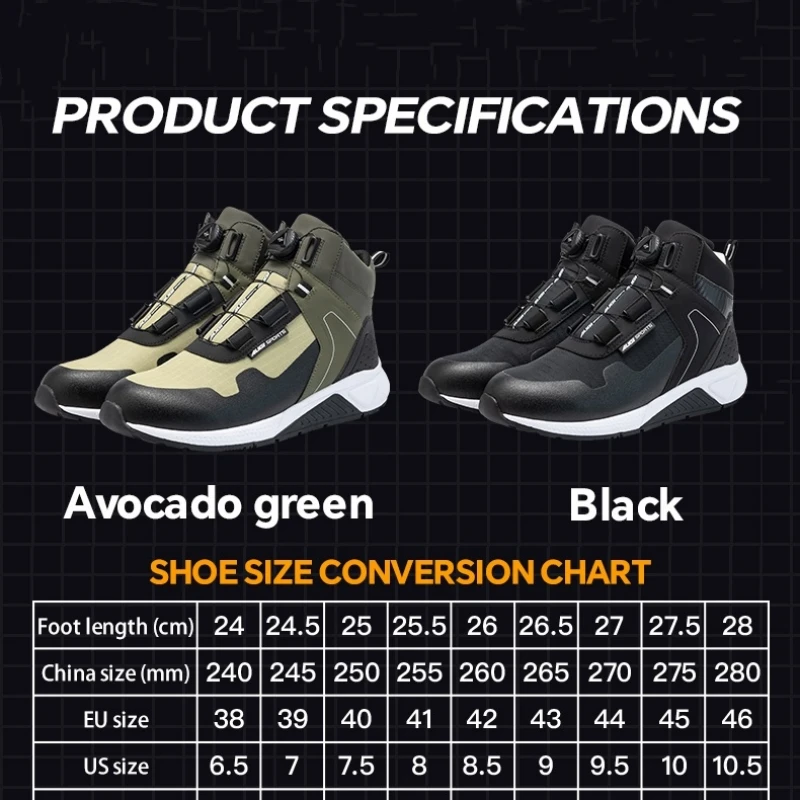 Cycling Commute Shoes - AUGI Stivali da Motocross Comodi per
